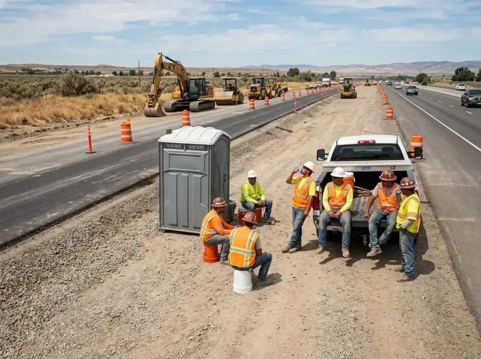 highway-road-construction-crew-007 — frequently asked questions, Porta Potty and Restroom Rentals in El Dorado Hills, CA